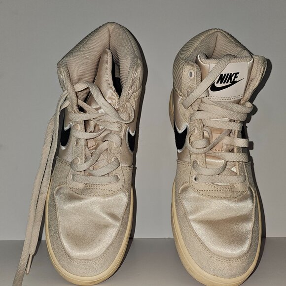 Nike Court Borough Mid Sneakers Men’s 8.5 | Beige/Cream | AQ7769-800 - Picture 8 of 9
